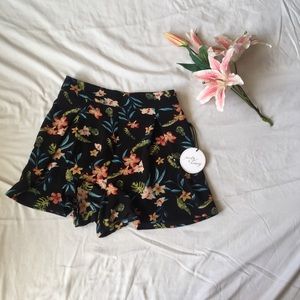 Floral Skort